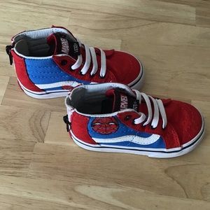 spider man vans for toddlers